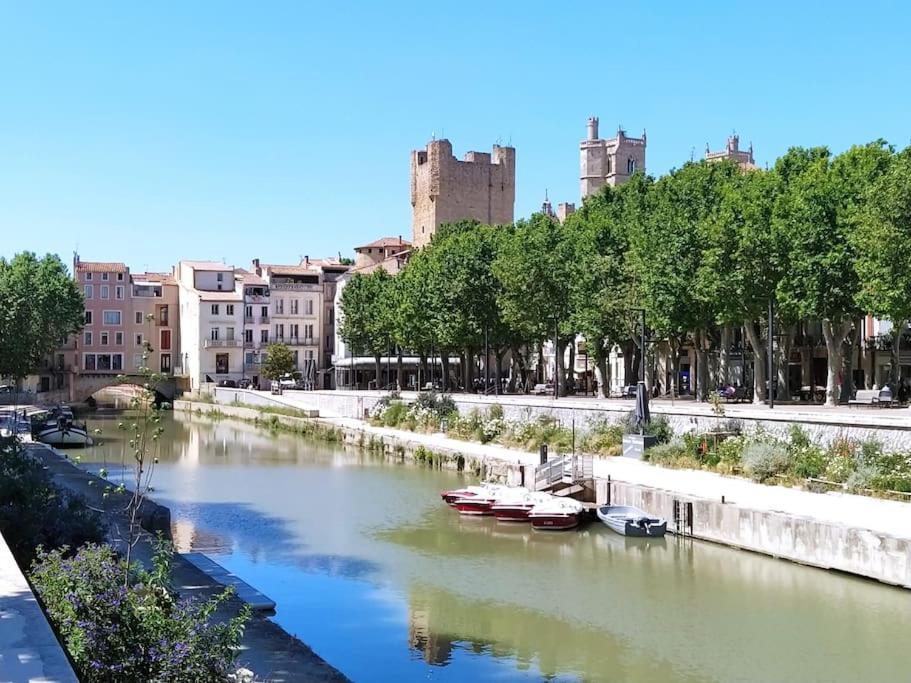 Appartement Avec Balcon, Bord Du Canal, Wifi. Narbona Esterno foto