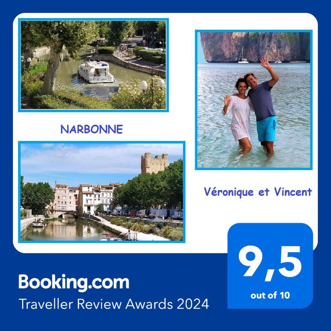 Appartement Avec Balcon, Bord Du Canal, Wifi. Narbona Esterno foto